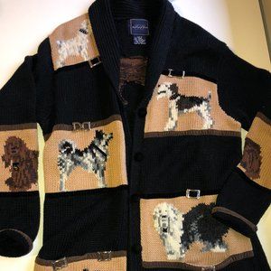 EAGLE'S EYE dog cardigan